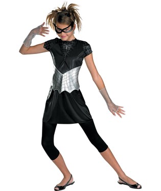 Black Suited Spider-Girl Child/Teen Costume
