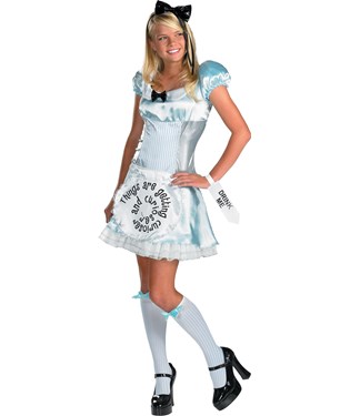 Alice in Wonderland Tween/Teen Costume
