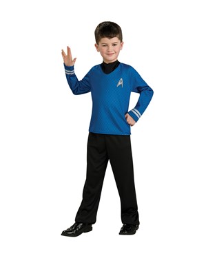 Star Trek Movie Blue Shirt Child Costume