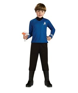 Star Trek Movie Deluxe Blue Shirt Child Costume