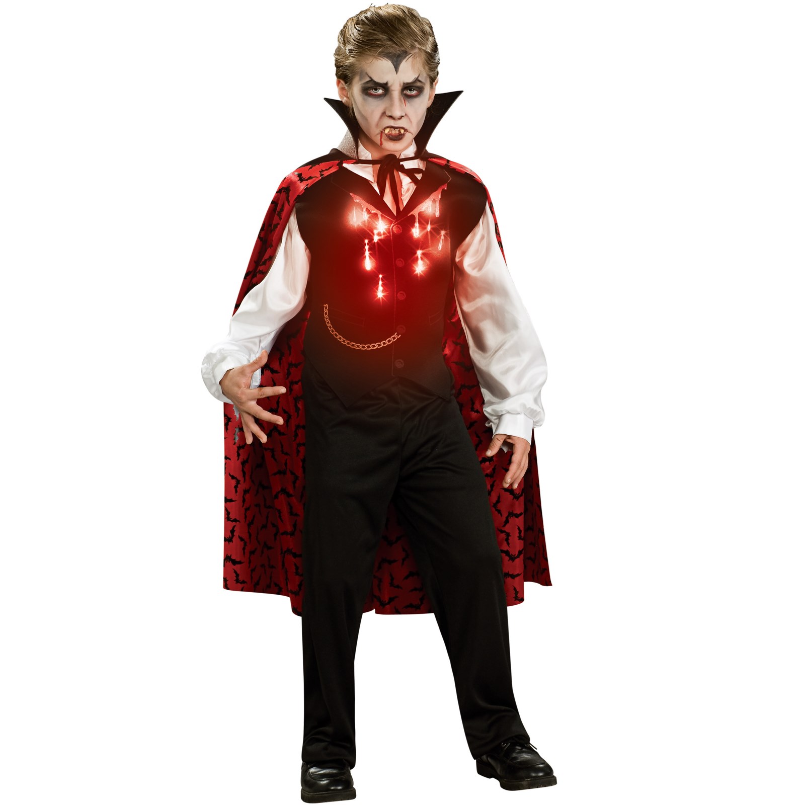 Lite-Up Vampire Child Costume