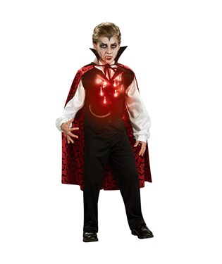 Lite-Up Vampire Child Costume