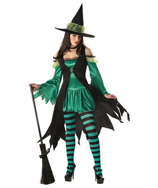 Emerald Witch Adult Costume