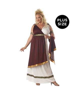 Roman Empress Adult Plus Costume
