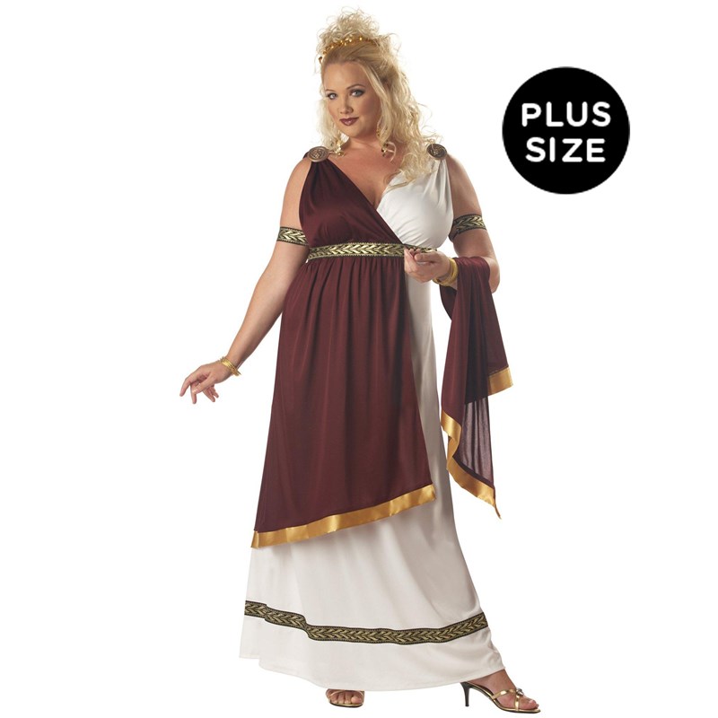 Roman Empress Adult Plus Costume for the 2022 Costume season.