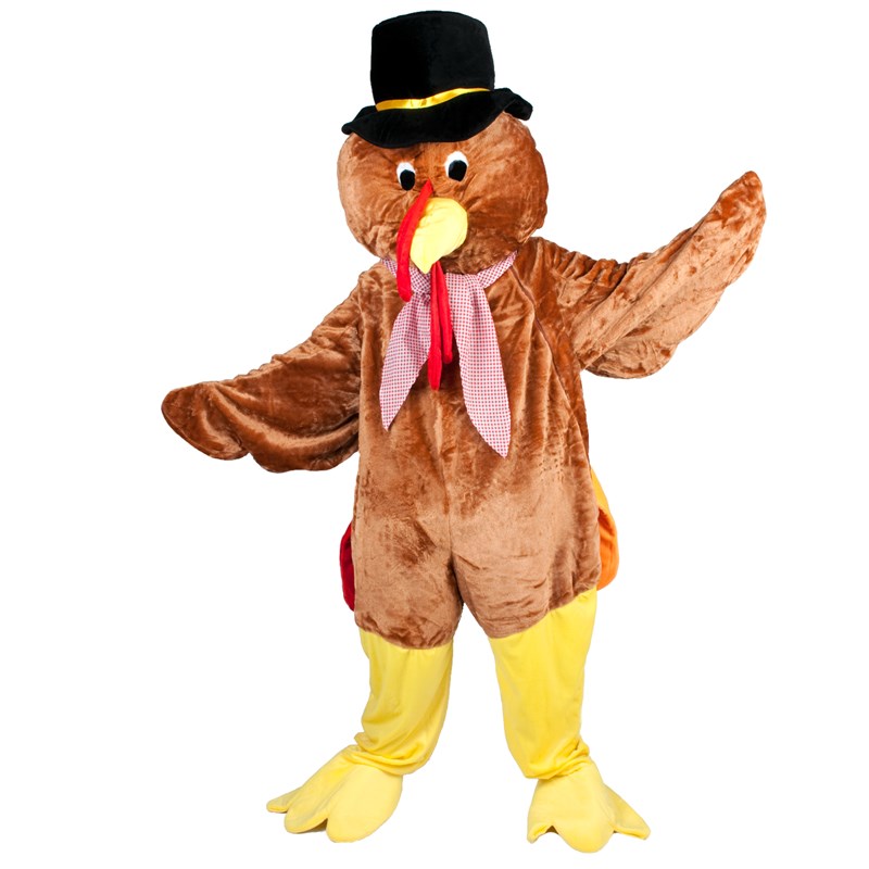Thanksgiving Turkey Adult Mascot Costume for the 2022 Costume season.