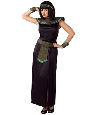 Black/Gold Cleopatra Adult Costume