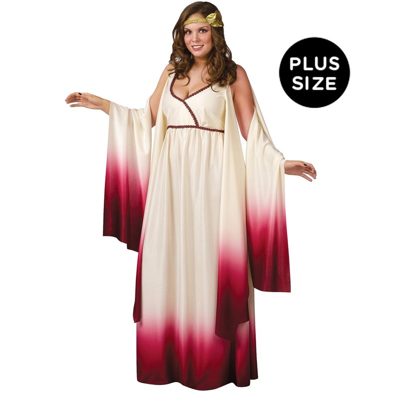 Venus Goddess of Love Adult Plus Costume for the 2022 Costume season.