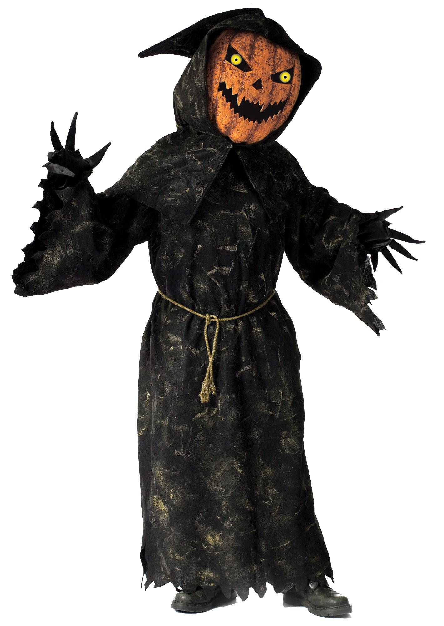 Bobble Head Pumpkin Adult Costume