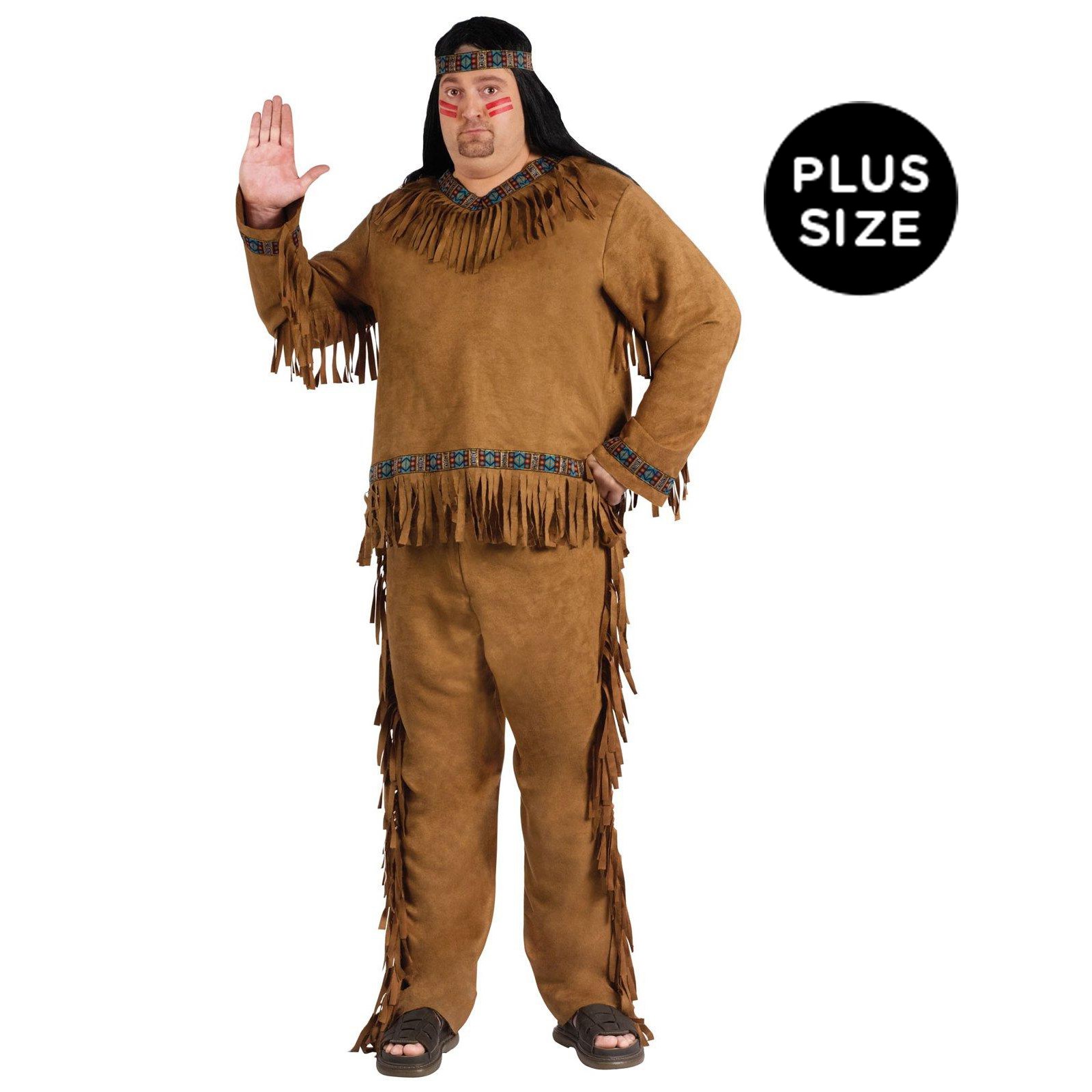 Native American Adult Plus Costume
