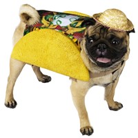 Taco dog costume