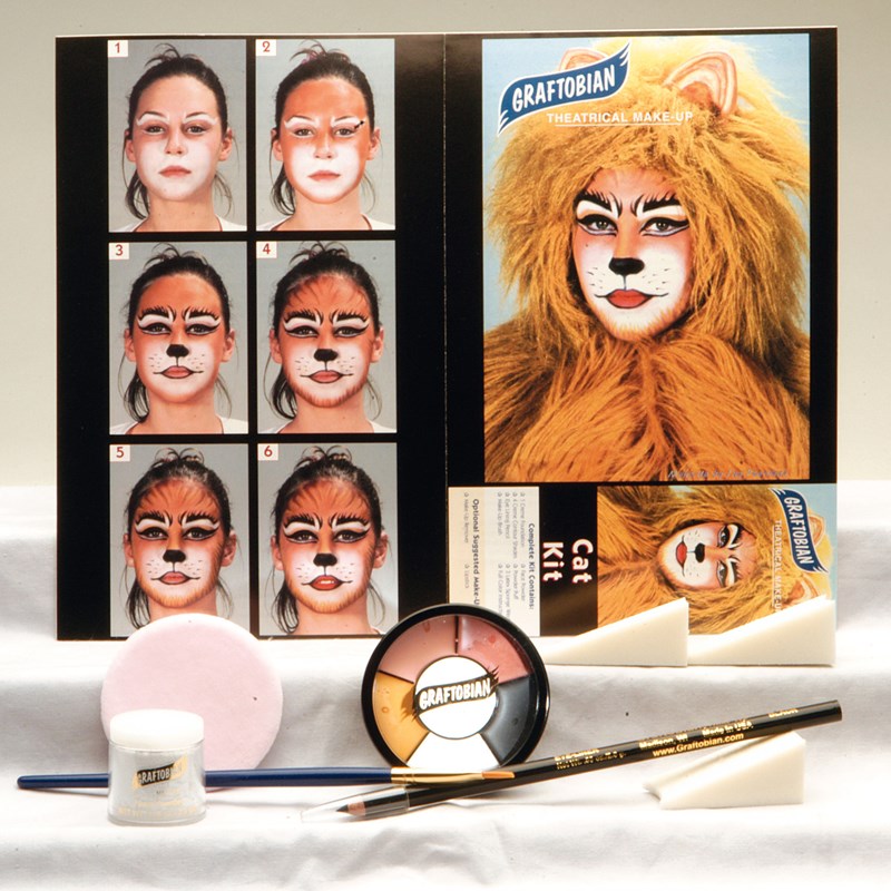 Cat Makeup Kit for the 2022 Costume season.