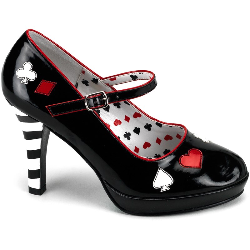 Sexy Queen of Hearts Adult Shoes for the 2022 Costume season.