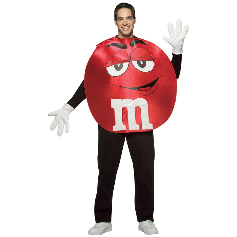 MMs Red Poncho Adult Costume for the 2022 Costume season.