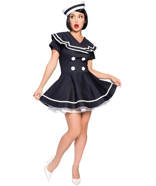 Pin-up Captain Adult Costume