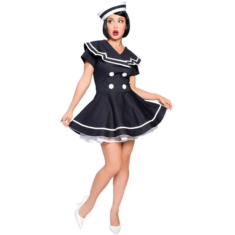 Pin up Captain Adult Costume for the 2022 Costume season.