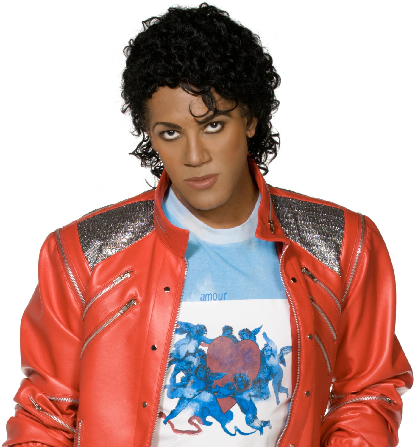 Michael Jackson Short Adult Wig