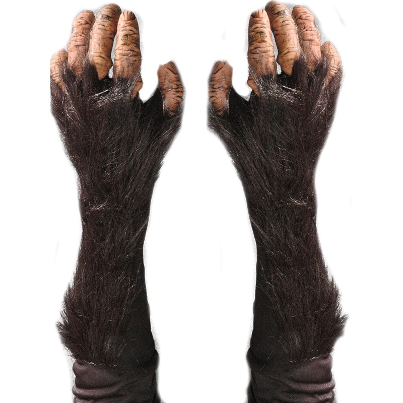 Adult Chimp Gloves for the 2022 Costume season.