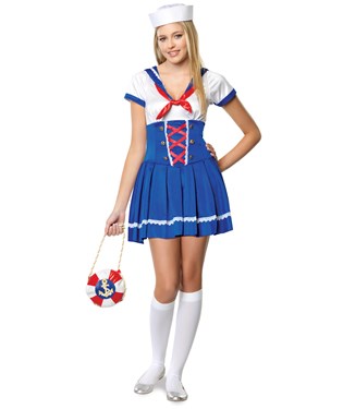 First Mate Sailor Teen Costume
