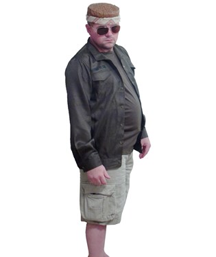 The Big Lebowski Walter Special Mission Adult Costume