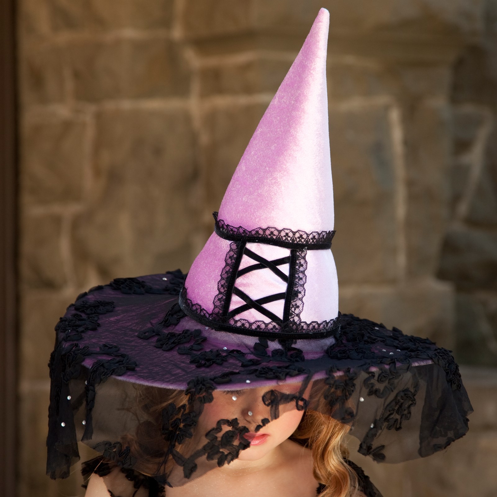 Lacy Witch Child Hat