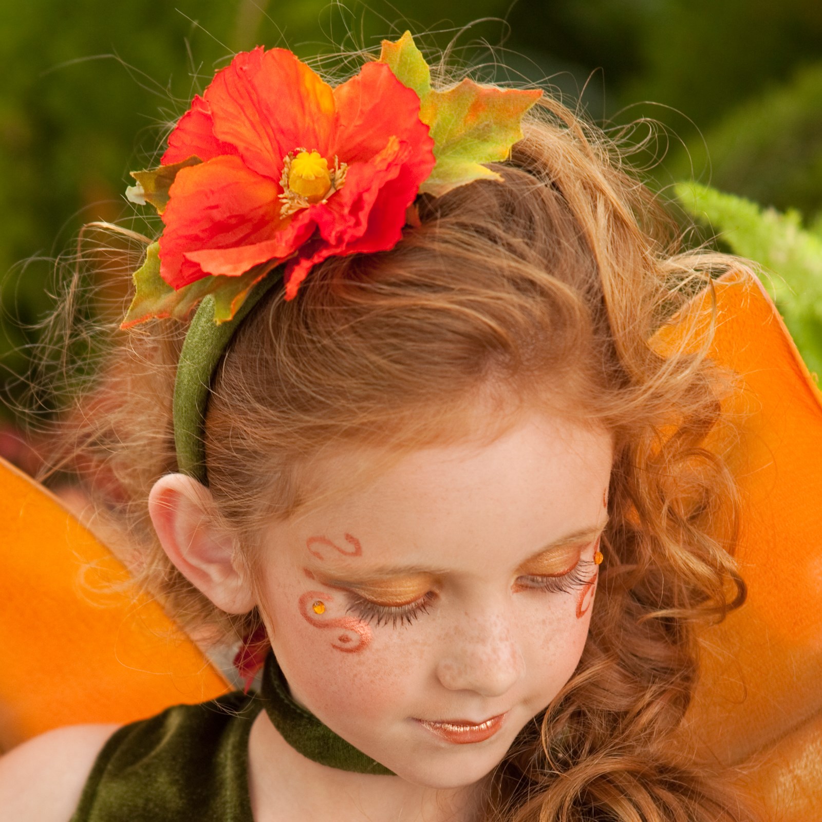 Fall Fairy Child Headband