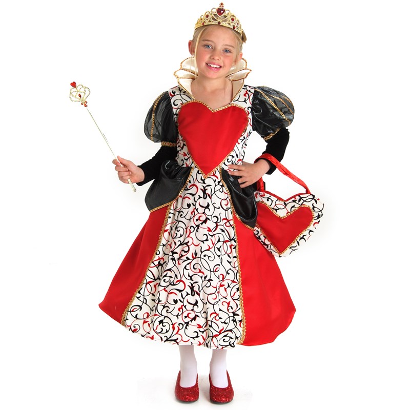 Queen of Hearts Child Costume for the 2022 Costume season.
