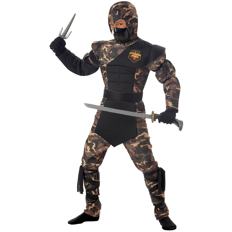 Special Ops Ninja Child Costume for the 2022 Costume season.