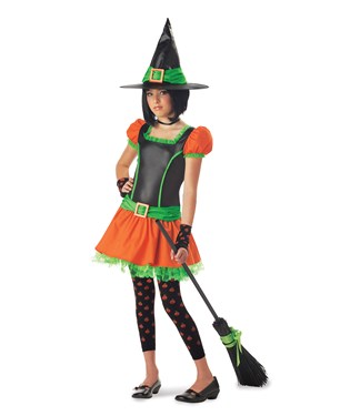 Sassy Pumpkin Witch Tween Costume