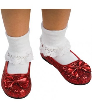 The Wizard of Oz - Ruby Child Slippers
