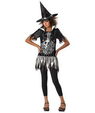 Gothic Witch Tween Costume