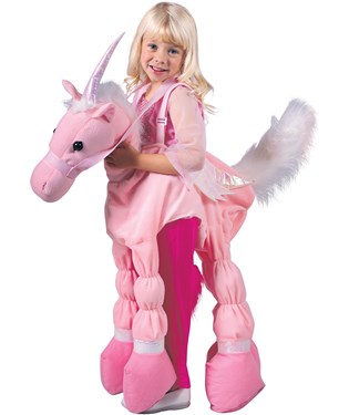 Pink Ride A Unicorn Child Costume