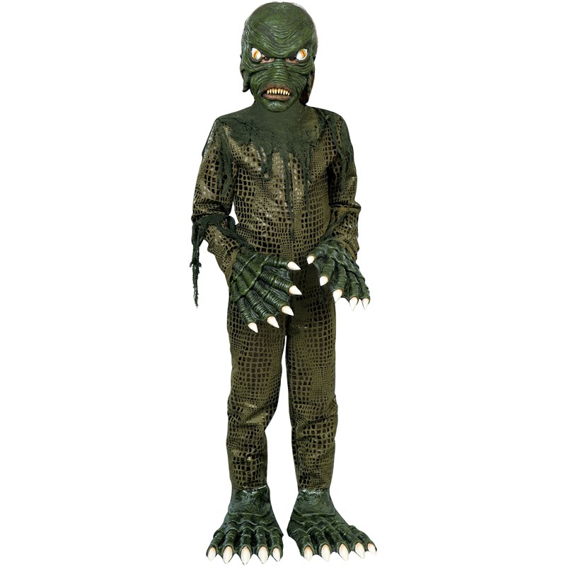 Swamp Monster Child Costume for the 2022 Costume season.
