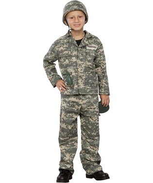 Army Soldier Child Costume