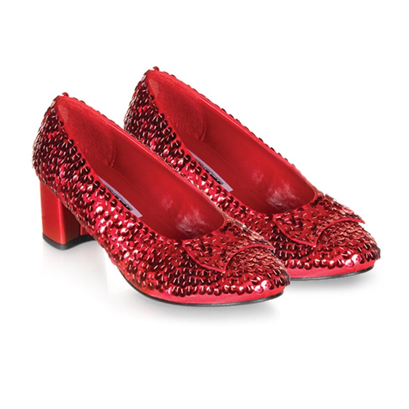 Judy (Red Sequin) Child Shoes for the 2022 Costume season.