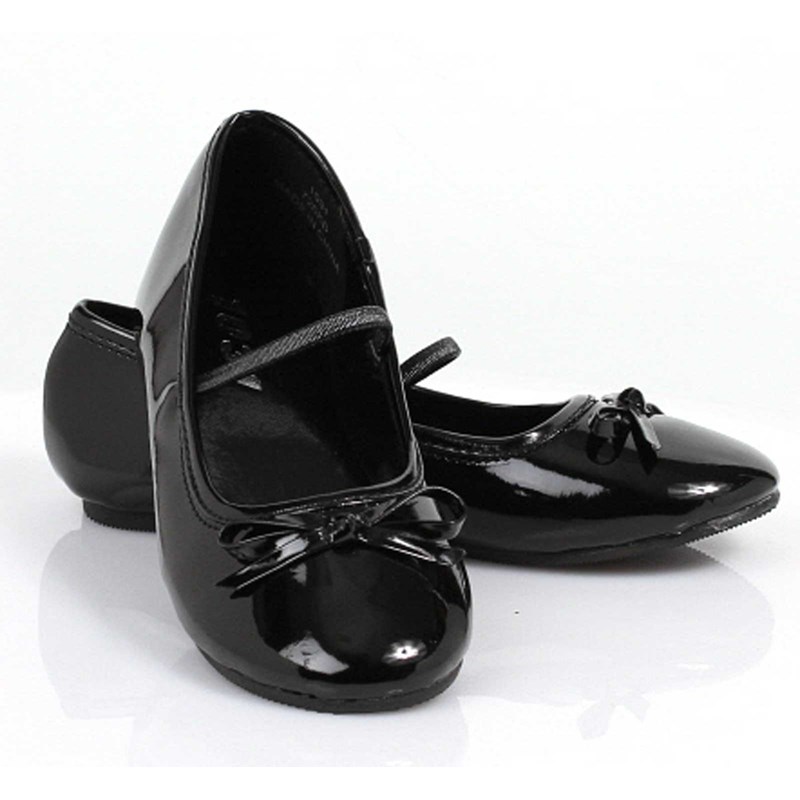 Ballet Flat (Black) Child Shoes for the 2022 Costume season.