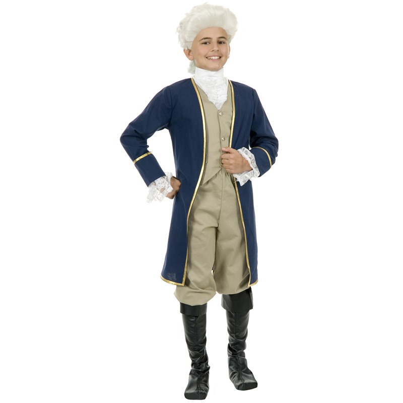 George Washington Child Costume for the 2022 Costume season.