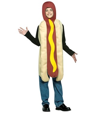 Hot Dog Teen Costume