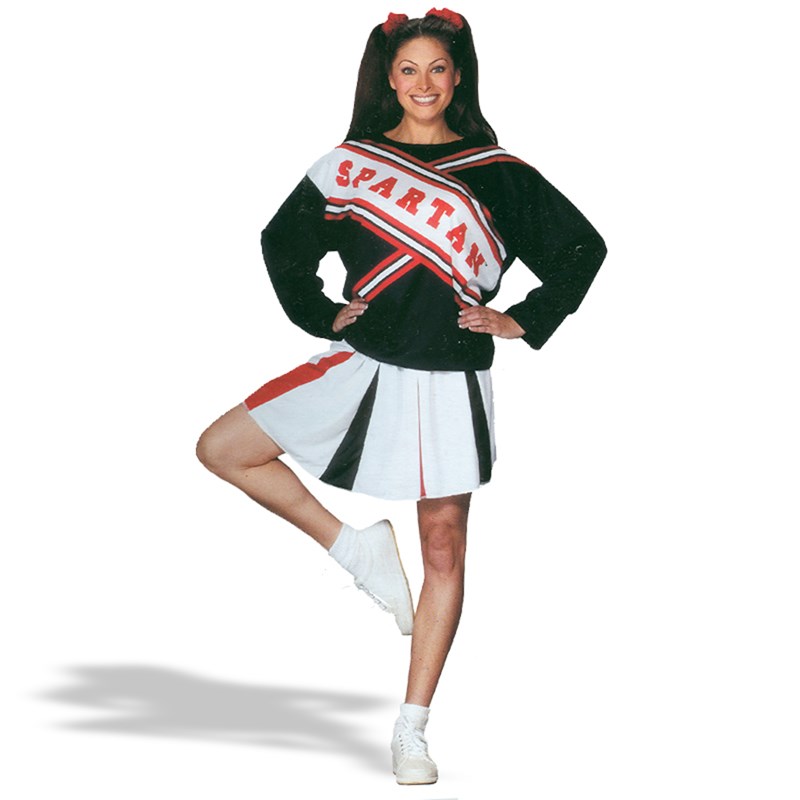 SNL Spartan Cheerleader Female Adult Costume for the 2022 Costume season.
