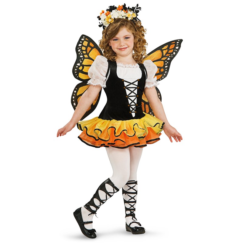 Monarch Butterfly Child Costume for the 2022 Costume season.