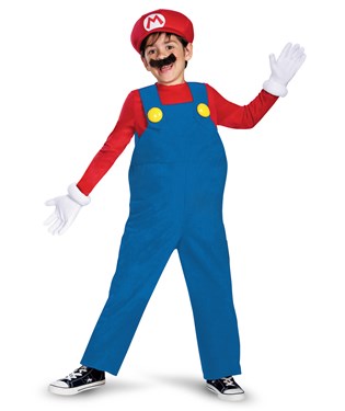 Super Mario Bros. – Mario Deluxe Toddler / Child Costume
