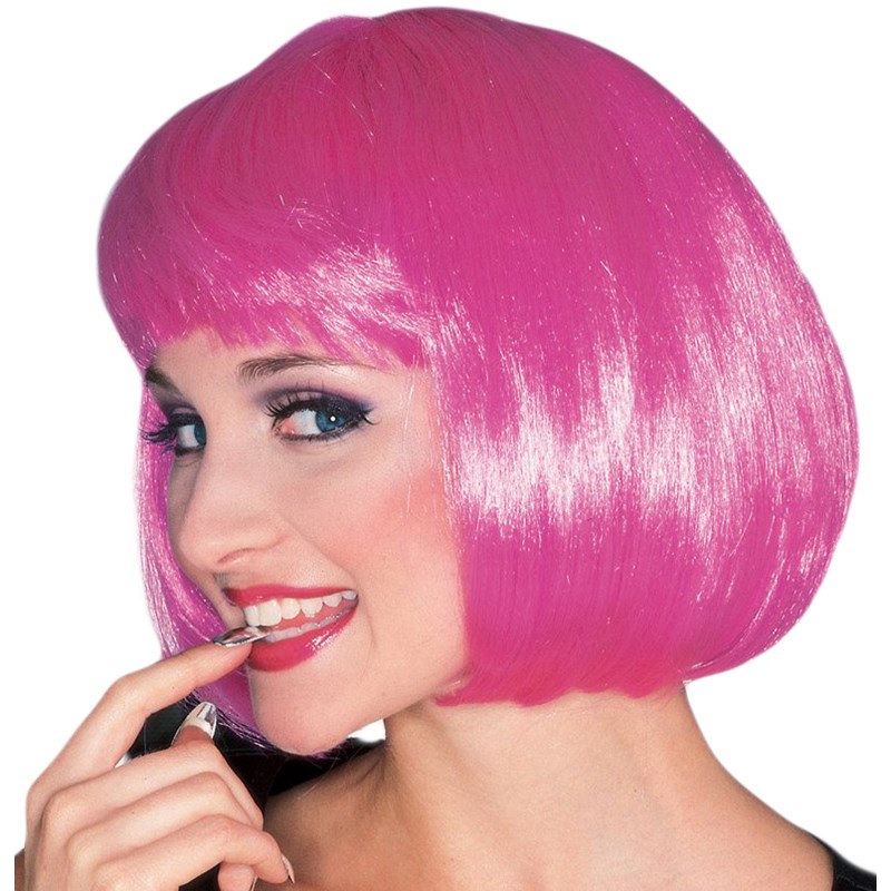 Hot Pink Super Model Wig for the 2022 Costume season.