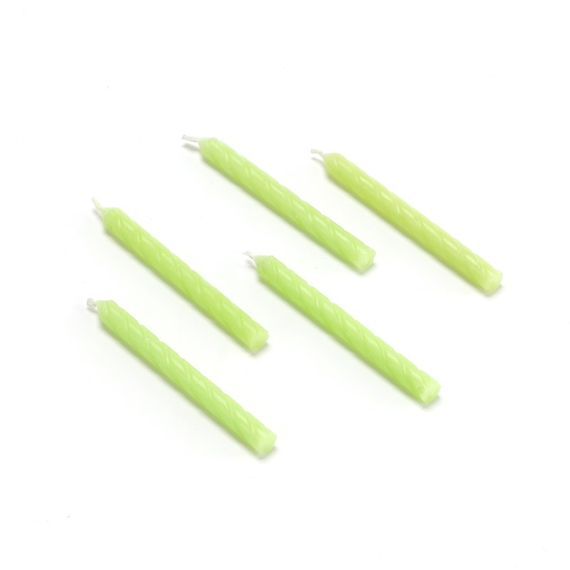 Candles   Lime Green (16 count) for the 2022 Costume season.