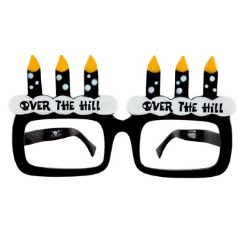 Oversized Over the Hill Birthday Glasses