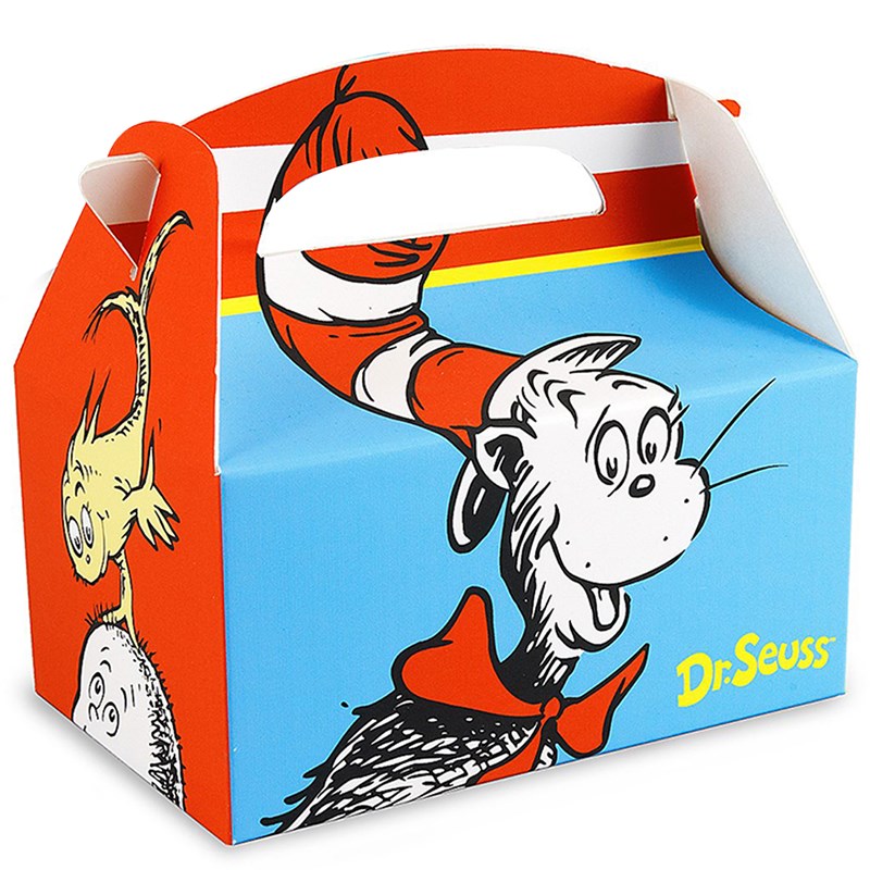 Dr. Seuss Empty Favor Boxes (4 count) for the 2022 Costume season.