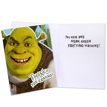 Shrek Forever After Thank You Cards