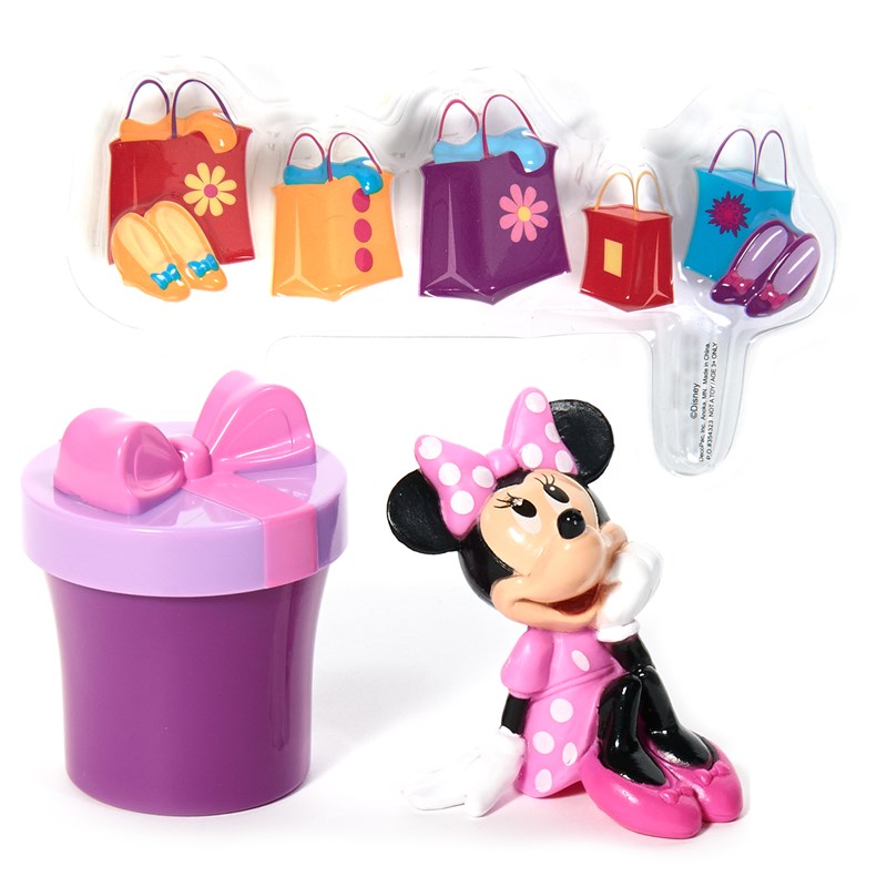Minnie Mouse Shopping Cake Topper for the 2022 Costume season.