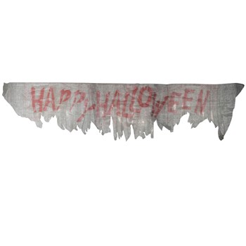 10' Happy Halloween Banner