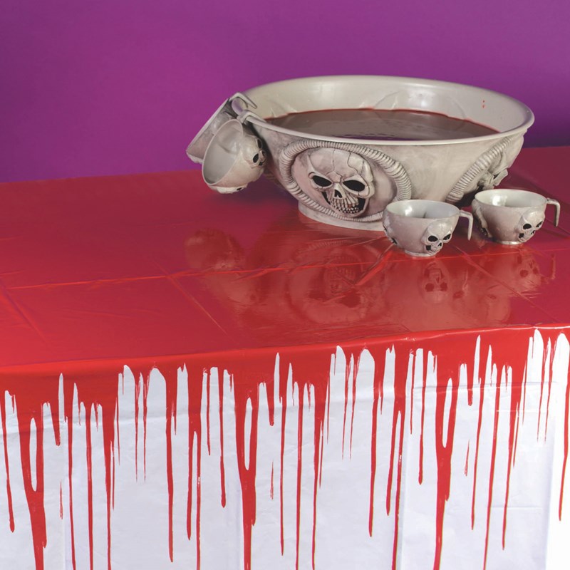 Drips of Blood Tablecover for the 2022 Costume season.