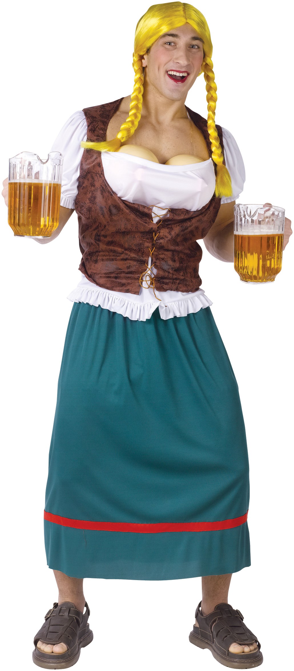 Miss German-breast Adult Plus Costume